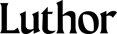 Luthor - logo black
